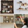 2 Pcs Under Sink Organizers and Storage, Pull out Cabinet Organizer Sliding Storage Shelves Spice Seasoning Organizer Bathroom Organizer Shelf(3.25inch) view 2