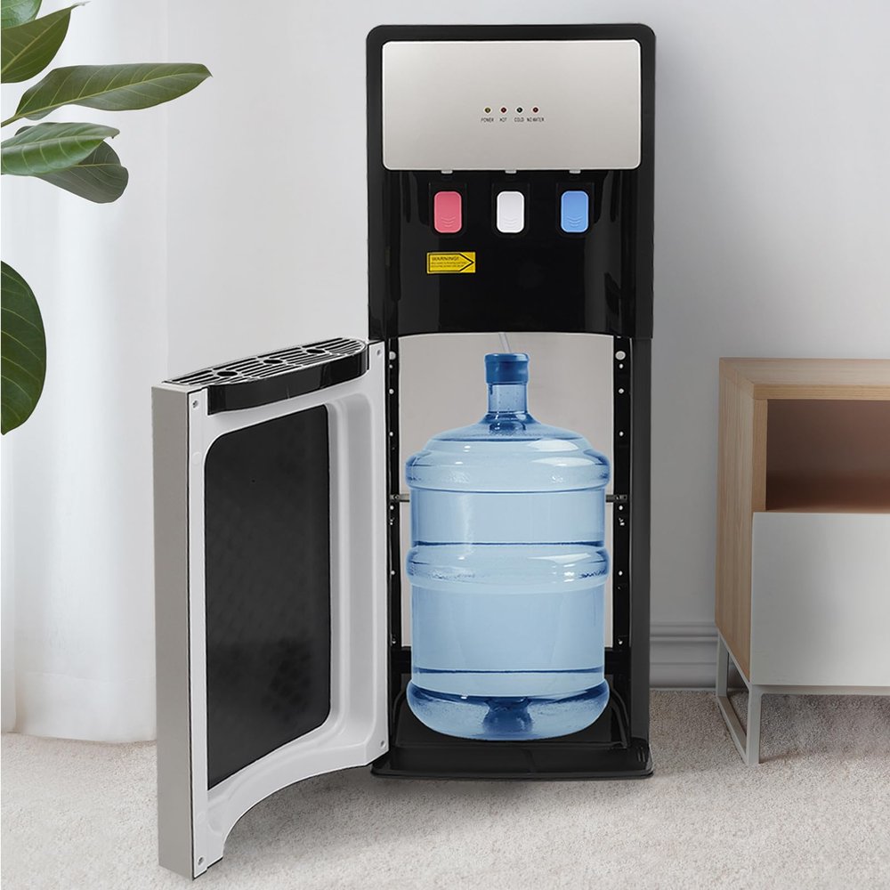 Bottom Loading Water Cooler Dispenser, Hot & Cold Standing Water Dispenser, Hot and Cold Water Dispenser, 3 Temperature Settings - Hot, Cold & Cool Water, for Home, Office, Living Room