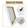 Cat Ice Cream Art Canvas Print Textured Poster - Framed Decorative Artwork for Home Bedroom Room Classroom Wall Decor, Gift for Adults (12x18Inch, Framed) view 4