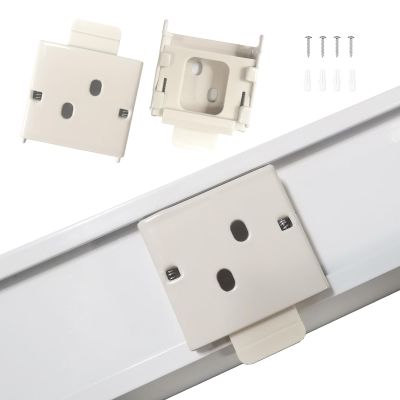 2 PCS Mountings Brackets Universal Roller Shade Hardware Roller Shade Brackets Outside Mount Blinds Aluminum Cordless Bracket for Indoor/Outdoor Roller Blind Replacement Accessory (1, Beige)