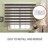 2 PCS Mountings Brackets Universal Roller Shade Hardware Roller Shade Brackets Outside Mount Blinds Aluminum Cordless Bracket for Indoor/Outdoor Roller Blind Replacement Accessory (1, Beige) view 3