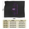 Domestic Violence Awareness Ultra-Soft Micro Flannel Blanket 40x30 inch Throw Blankets for Bedroom Sofa view 2