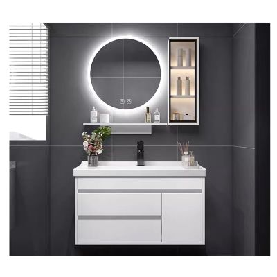 QWEASDF Led Medicine Cabinet Mirror,Lighted Medicine Cabinet with Mirror,Medicine Cabinet Mirror for Bathroom Medicine Cabinet,Mirrored Medicine CabinetUnique Shape(White,60cm+25cm/23.6in+9.8in)