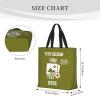 Custom Handbags Design Your Own Personalized Tote Bags Unisex Custom Bag handbag Reusable shopping Military Green Custom Tote Bag Bulk view 2
