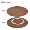 WORDFUN Rotating Round Lazy Susan Dining Table Wooden Turntable, 360-Degree Swivel Serving Plate, 50/60/70/80/90/100cm Dining Table Tray, Tabletop Serving Tray, Large Round Turntable(C,100cm-39in) view 3