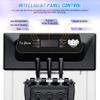 2200W Commercial Ice Cream Machine, 2+1 Flavors Soft Serve Ice Cream Maker, 5.3 to 7.4Gal per Hour Countertop Ice Cream Machine for Home Snack Bar, Auto Clean view 4