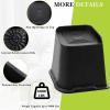 Bed Risers 1 inch, 2 inch, 3 inch, 4 inch, 5 inch, 6 inch, 8 inch Heavy Duty, Oversized Furniture Riser for Couch Sofa Table Chair Leg Frame Dorm, Support up to 6000 Lbs (Black 8 Pack, 5 inch) view 4