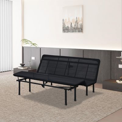 Adjustable Bed Base King Three FOLD Motorized Head and Foot Incline Quick and Easy Assembly