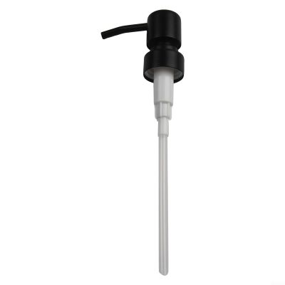 Soap Dispenser Pump Head, Stainless Steel Pump Head Replacement Replacement Lotion Pump Parts(Black)