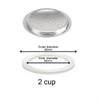 CookiBlend Coffee Pot Silicone Ring, Stovetop Coffee Maker Replacement Gasket Seals Coffee Filter Plate Gasket Seal Ring Coffee Maker Replacement Parts(6 cup+sieve) view 4