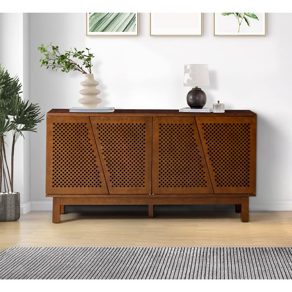 Generic 58'' Wide Sideboard Walnut