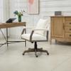Computer Chair Office Chair Adjustable Swivel Chair Fabric Seat Home Study Chair view 4