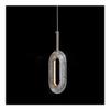 Creative Oval Modern Bed Chandeliers, 12W Variable Light LED Pendant Light, Height Adjustable Ceiling Decor Chandelier Fixtures for Dining Room, Bar, Kitchen Island(White Light) view 1