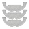 BCWBLWE 3 PCS Washable Microfiber Cloths ReplacementGrayCompatible for Dreame BOT Z210 Pro, D10 Plus, L10 PlusRobot Vacuum Cleaner Parts, fu88yyun01 view 1