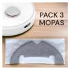 BCWBLWE 3 PCS Washable Microfiber Cloths ReplacementGrayCompatible for Dreame BOT Z210 Pro, D10 Plus, L10 PlusRobot Vacuum Cleaner Parts, fu88yyun01 view 4
