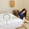 SLUMBER CLOUD Cooling Performance Mattress Pad - Twin - NASA-Technology, Temperature-Regulating Bedding, Designed for Hot Sleepers and Night Sweats view 3