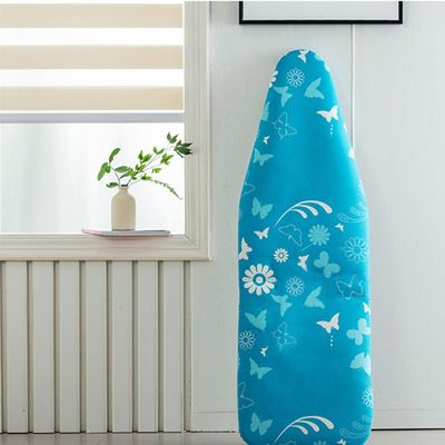 ZYXQQJ Cotton Iron Board Cover 34x17in 53x22in 58x19in Replacement Cover for Iron Board Makes Your Ironing Job A Lot Easier and Save(Blue,58x19in)