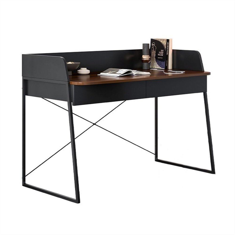thalo Home Office Desk Desk Study Table with Storage Drawer Office Desk Home Bedroom Office Computer Table Workstation Simple Writing Desk Modern Simple Table(80 * 55 * 90CM)