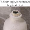 Ceramic Soap Dispenser Manual Liquid Pump Bottles Countertop Shower Pump Dispenser Refillable for Bathroom Kitchen view 4