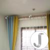 Housoutil Adjustable Metal Curtain Rod Brackets Wall-Mounted Hooks for Outdoor Blinds view 4