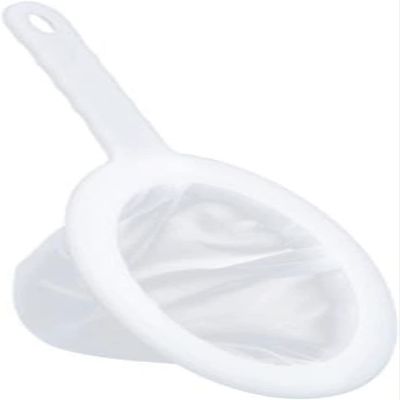 NPQPNAFC sieves GIZTAT,Coffee Filters Kitchen Ultra-Fine Nylon Mesh Strainer Sieve Spoon Separation Net for Soy Milk Coffee Milk Honey Yogurt Juice Sieve