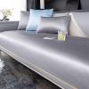 Icegrey Ice Silk Couch Cushion Covers, Summer Cooling Sofa Cover, Furniture Protector for Pets Couch Cover, Grey 2, 36"x28" view 1