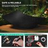 Grounding Mat for Bed, Grounding Pad for Sleep, Anti-Slip PU Leather Grounding Mattress with Grounding Cord, 27''76, King view 4