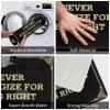 Beer Decorations for Man Cave I Never Apologize for Being Right Doormat Front Door Inside Mat Fall Kitchen Mat(65X90CM) view 4