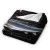 Gar Fish Ultra-Soft Micro Flannel Blanket 50x40 inch Throw Blankets for Bedroom Sofa view 3