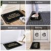 Beer Decorations for Man Cave A True Love Story Never Ends Doormat Front Door Inside Mat Fall Kitchen Mat(65X90CM) view 3
