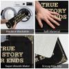 Beer Decorations for Man Cave A True Love Story Never Ends Doormat Front Door Inside Mat Fall Kitchen Mat(65X90CM) view 4