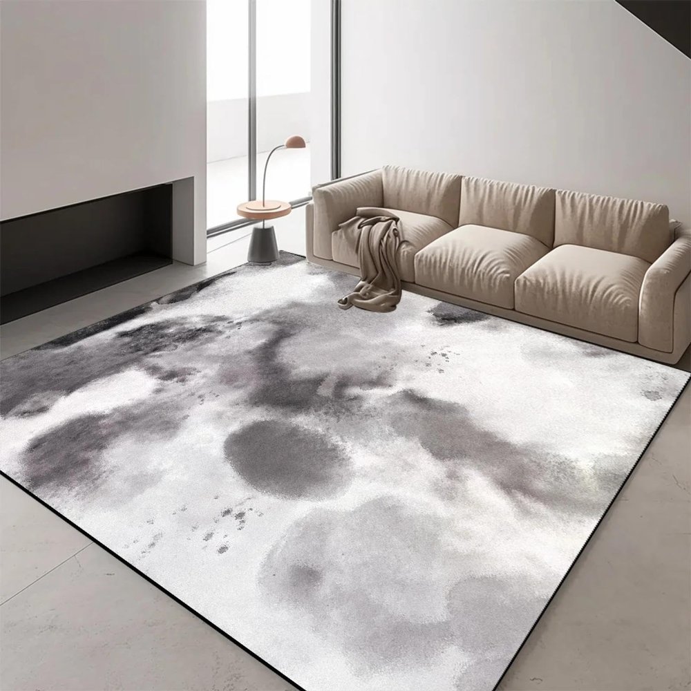 Modern Abstract Carpets for Living Room Nordic Style Lounge Rug Bedroom Carpet Non-Slip Soft Mat for Children 40x60cm