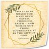 Triyend Ephesians 2 8 Bible Verse Wall Art Bible Posters Art Deco Print for Bedroom Pictures Decoration for Bathroom Artwork Canvas Colouring (12.00''x18.00'',Unframed) view 1