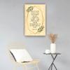 Triyend Ephesians 2 8 Bible Verse Wall Art Bible Posters Art Deco Print for Bedroom Pictures Decoration for Bathroom Artwork Canvas Colouring (12.00''x18.00'',Unframed) view 4