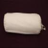 2 Pcs Cervical Neck Roll Pillow Cover with Drawstring Closures Round Neck Roll Pillow Case Cotton Bolster Pillowcases for Cylindrical Cushion (Ivory, 6X 20 inch (15 x 50.5 cm)) view 1