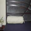 2 Pcs Cervical Neck Roll Pillow Cover with Drawstring Closures Round Neck Roll Pillow Case Cotton Bolster Pillowcases for Cylindrical Cushion (Ivory, 6X 20 inch (15 x 50.5 cm)) view 4