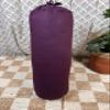 2 Pcs Cervical Neck Roll Pillow Cover with Drawstring Closures Round Neck Roll Pillow Case Cotton Bolster Pillowcases for Cylindrical Cushion (Wine, 6 x26 inch (15 x 66 cm)) view 3