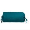 2 Pcs Cervical Neck Roll Pillow Cover with Drawstring Closures Round Neck Roll Pillow Case Cotton Bolster Pillowcases for Cylindrical Cushion (Teal Blue, 6X 24 inch (15x 60 cm)) view 2