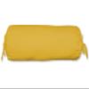 2 Pcs Cervical Neck Roll Pillow Cover with Drawstring Closures Round Neck Roll Pillow Case Cotton Bolster Pillowcases for Cylindrical Cushion (Mustard, 6 x18 inch (15 x45.5 cm)) view 3