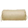 SAFFRON HANDICRAFTS 2 Pcs Cervical Neck Roll Pillow Cover with Drawstring Closures Round Neck Roll Pillow Case Cotton Bolster Pillowcases for Cylindrical Cushion (Beige, 6 x13 inch (15x33 cm)) view 2