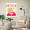 JYzymuth Margarita cocktail poster MIX & MATCH Bar Cart Decor With cocktail recipes bar pictures wall Art decor Canvas Print Kitchen Club Apartment Hotel Gifts for Men 20x30inch Unframed, style-18 view 3