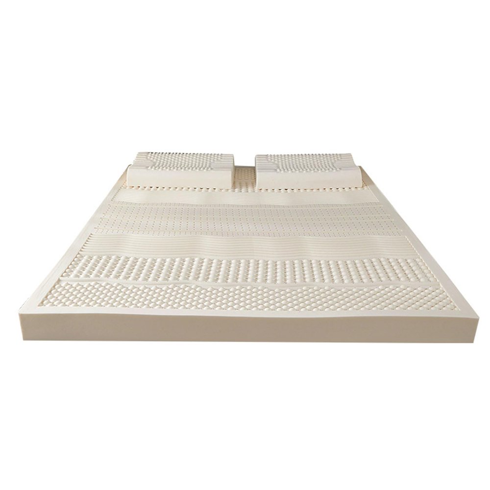 TFDRSEXVD 100% Natural Latex Mattress,Compression and No Deformation,Honeycomb Pore Ventilation,Soft and Comfortable, Latex Mattress,80x190cm(31x75in)