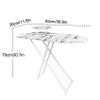 CMYCYDDPLY Ironing Board Full Size, Foldable Ironing Board, Compact Ironing Board, Adjustable Height, with Iron Rest, for Dorm Home, Laundry Room view 2