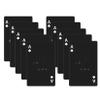 10Pcs Ace of Spades Bottle Openers, Poker Card Bottle Openers, Stainless Steel Portable Metal Credit Card Beer Bottle Can Cap Openers for Wallet Pocket Wedding Birthday Party (10, Black) view 3