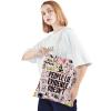JNIAP Forensics Tote Bag Forensic Scientist Gifts People Lie Evidence Doesn't Criminologist Gifts CSI Investigator Tote Bag (PEOPLE LIE tb) view 2