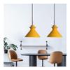 DXYC Vintage Industrial Kitchen Island Hanging Lamps, Mid-Century Dining Room Small Pendant Lamp, Hanging Lighting Over Dining Table Chandelier Fixtures, Height Adjustable view 2
