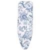 Ironing Board Cover and Pad, Replacement Ironing Board Cover and Pad, Ironing Board Cotton Cover, 32x12in 36x13in 38x13in 43x14in 48x15in, Resists Scorching and Staining(Blue 110x35cm/43x14in) view 1