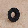 Sink Basin Trim Overflow Cover Brass Insert in Hole Round Caps Matte Black view 4