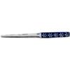 Polmedia Polish Pottery Spatula - Mariposa Lily Pattern Handmade in Boleslawiec Poland + Certificate of Authenticity view 3