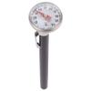 Stainless Steel Portable Milk Thermometer for Coffee, Baby, and Milk Foam. Large Digital Surface, Versatile with Temperature Control, Compact Dial Design, Lightweight view 1